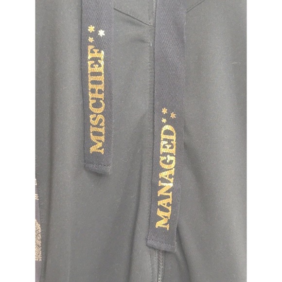 HARRY POTTER WOMENS HOODED JACKET ZIP UP MISCHIEF MANAGED Size Med - Picture 3 of 9